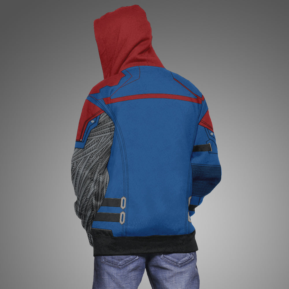 Guardians of the Galaxy Vol.3 Nebula Mechanical Arm Uniform Cosplay Hoodie