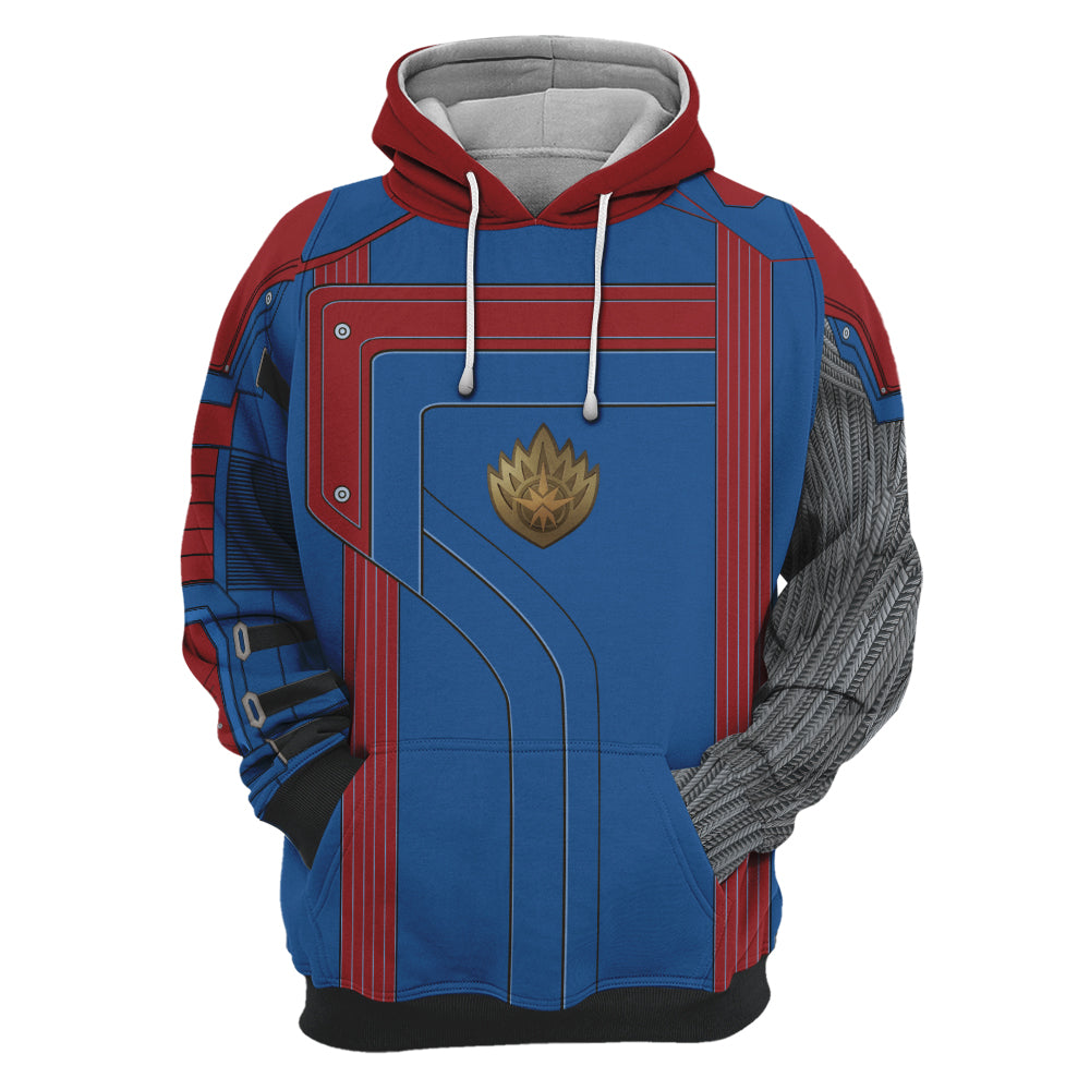 Guardians of the Galaxy Vol.3 Nebula Mechanical Arm Uniform Cosplay Hoodie