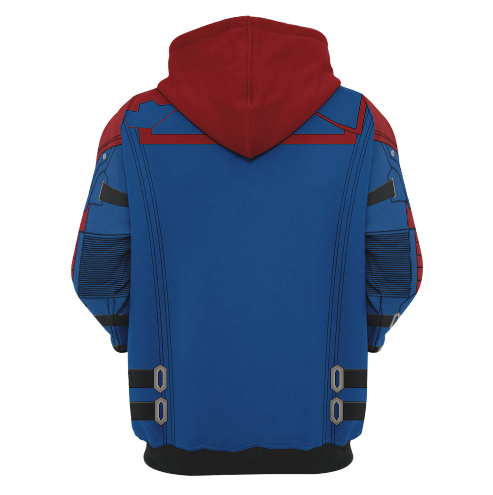 Guardians of the Galaxy Vol.3 Peter Jason Quill Star-Lord Uniform Cosplay Hoodie
