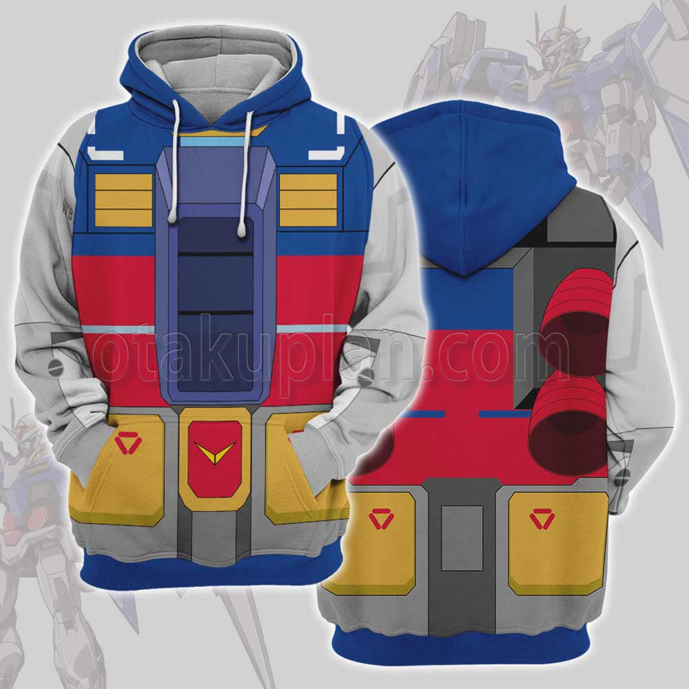Gundam Gn0000 Raiser Cosplay Hoodie