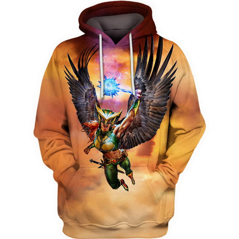 Hawkgirl Hoodie / T-Shirt