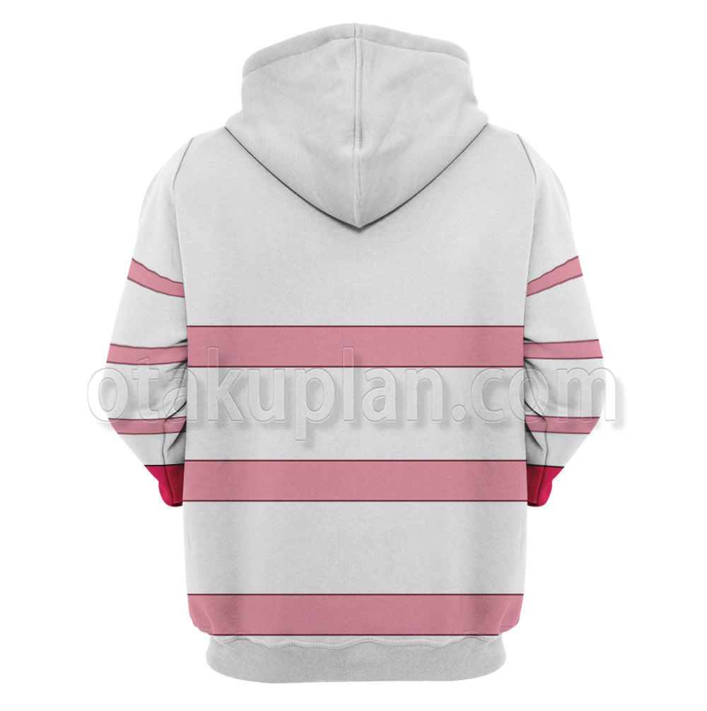 Hazbin Hotel Angel Dust Pink Cosplay Hoodie