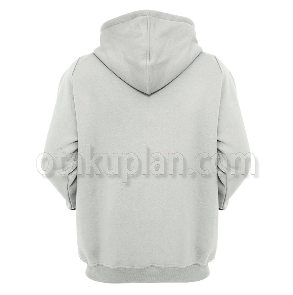 Hazbin Hotel Lucifer Morningstar White Cosplay Hoodie