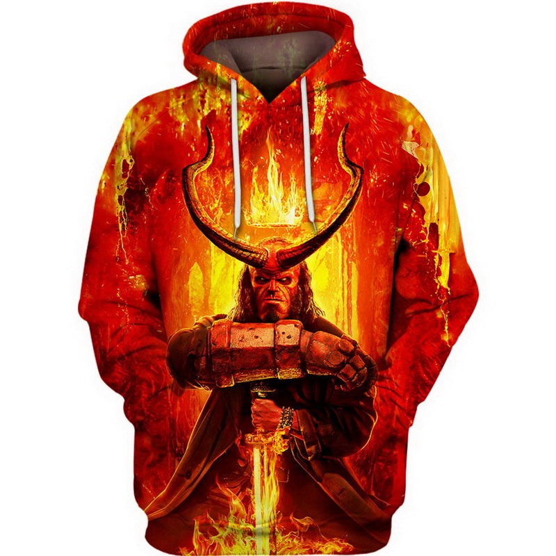Hellboy Rise of The Blood Queen Hoodie / T-Shirt
