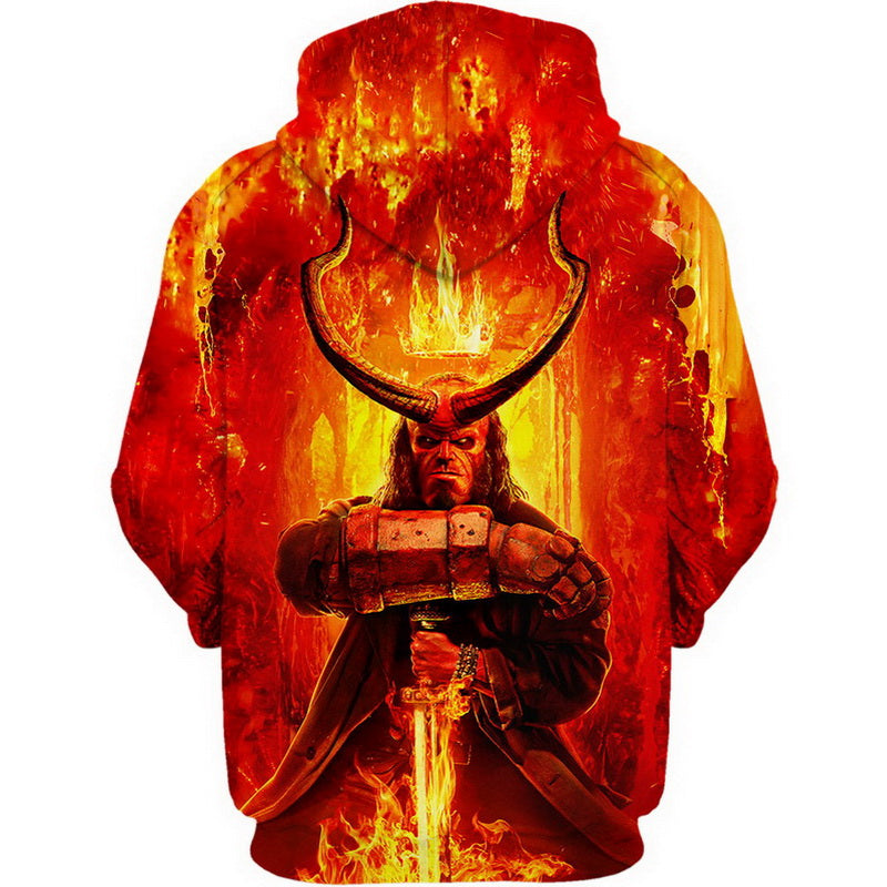 Hellboy Rise of The Blood Queen Hoodie / T-Shirt