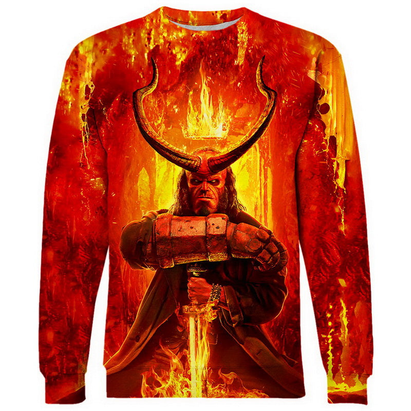 Hellboy Rise of The Blood Queen Hoodie / T-Shirt