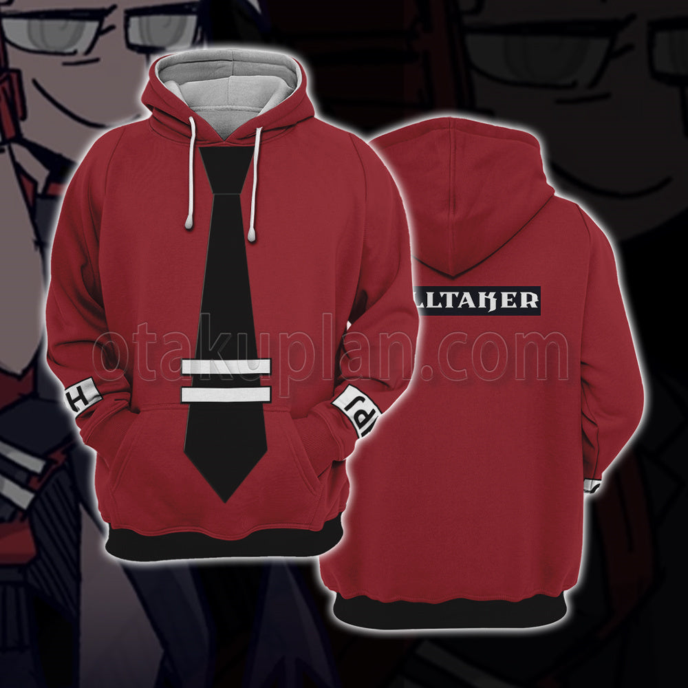 Helltaker Justice Red Cosplay Hoodie