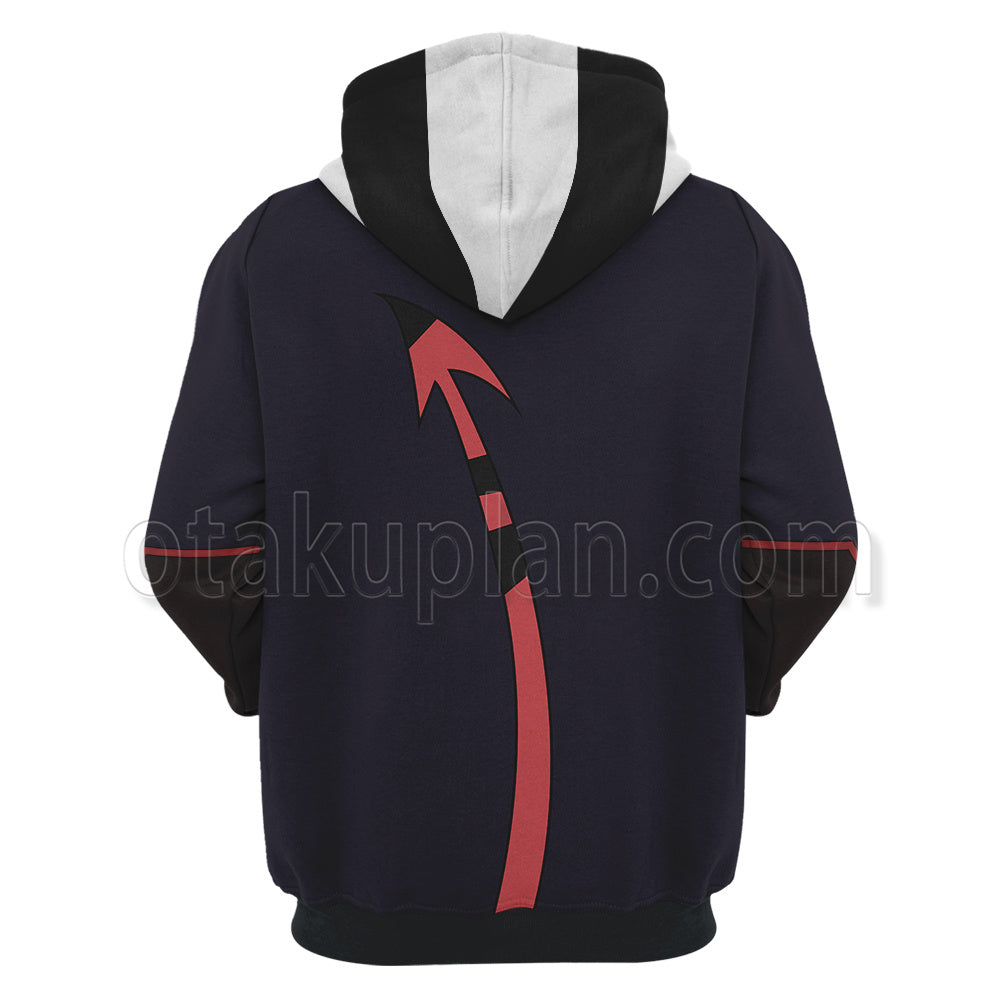 Helluva Boss Blitzo Deep Blue Cosplay Hoodie