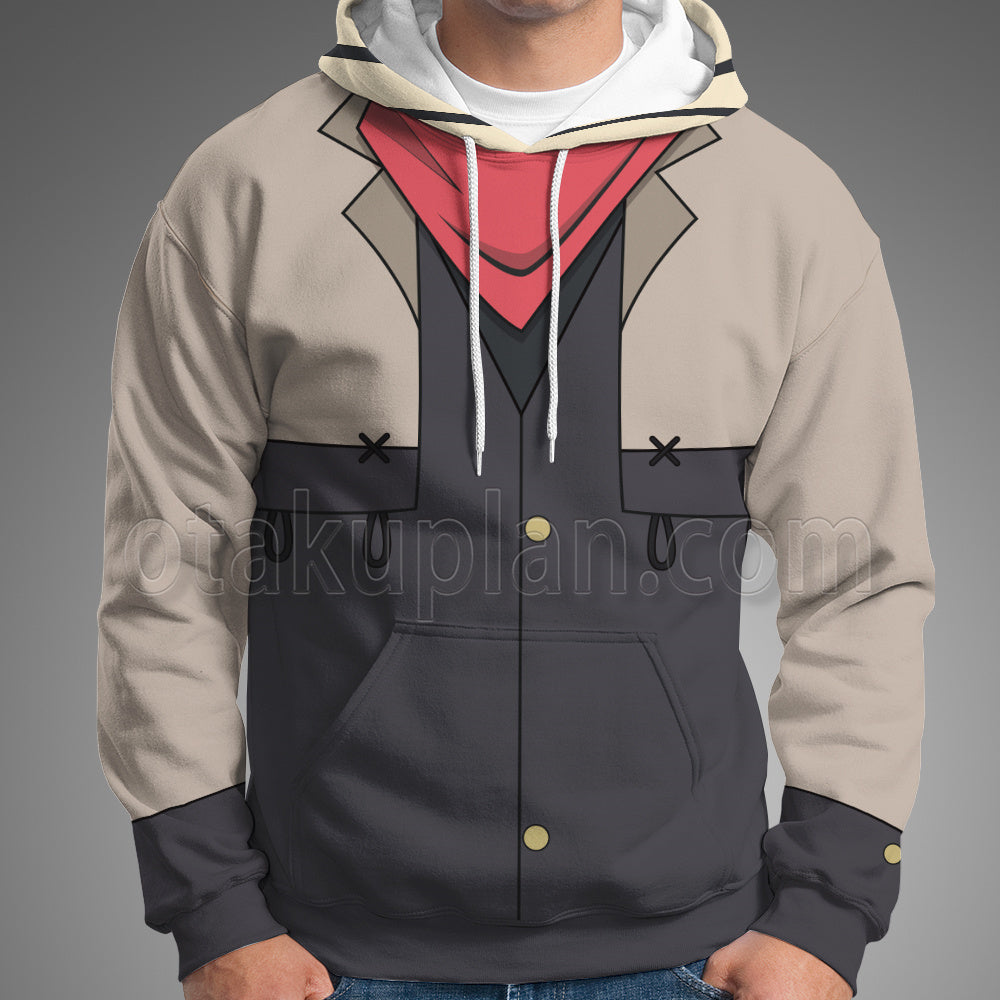 Helluva Boss Striker Grey Cosplay Hoodie