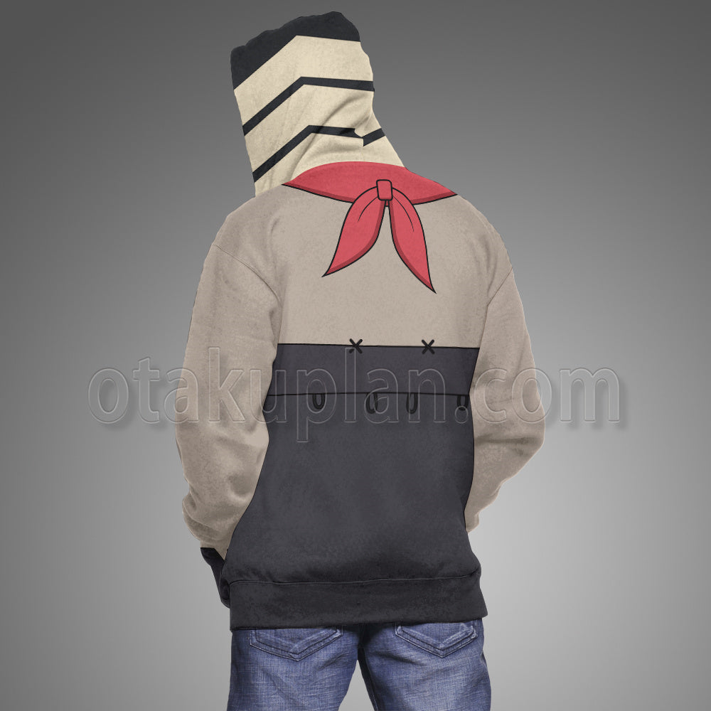Helluva Boss Striker Grey Cosplay Hoodie