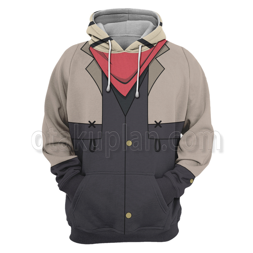 Helluva Boss Striker Grey Cosplay Hoodie