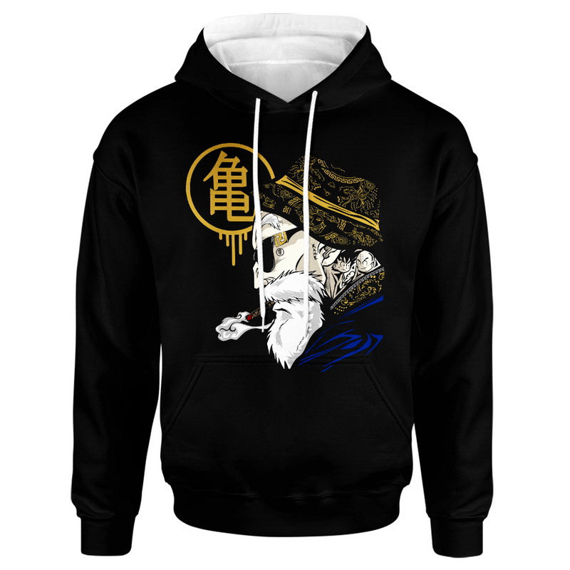 Hipster Roshi Dragon Ball Hoodie / T-Shirt