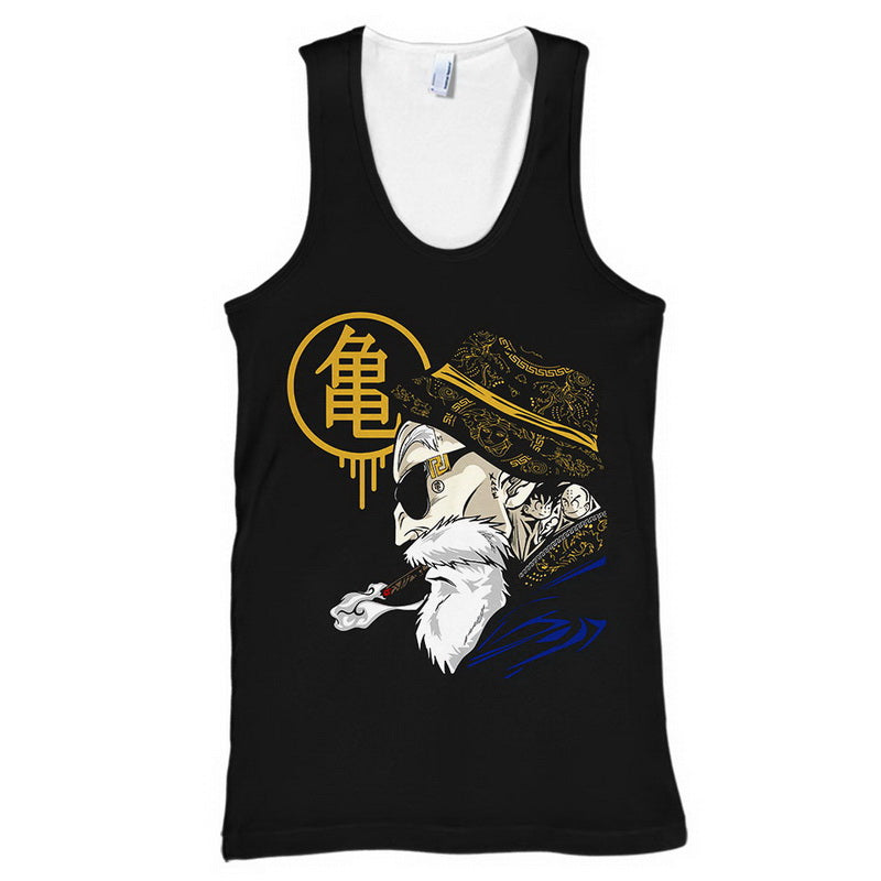 Hipster Roshi Dragon Ball Hoodie / T-Shirt