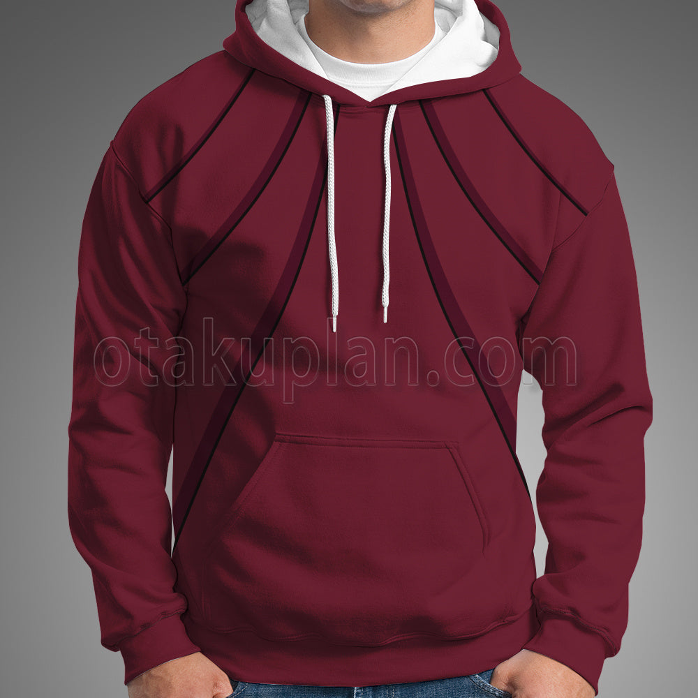 Hollow Knight Hornet Red Cloak Cosplay Hoodie
