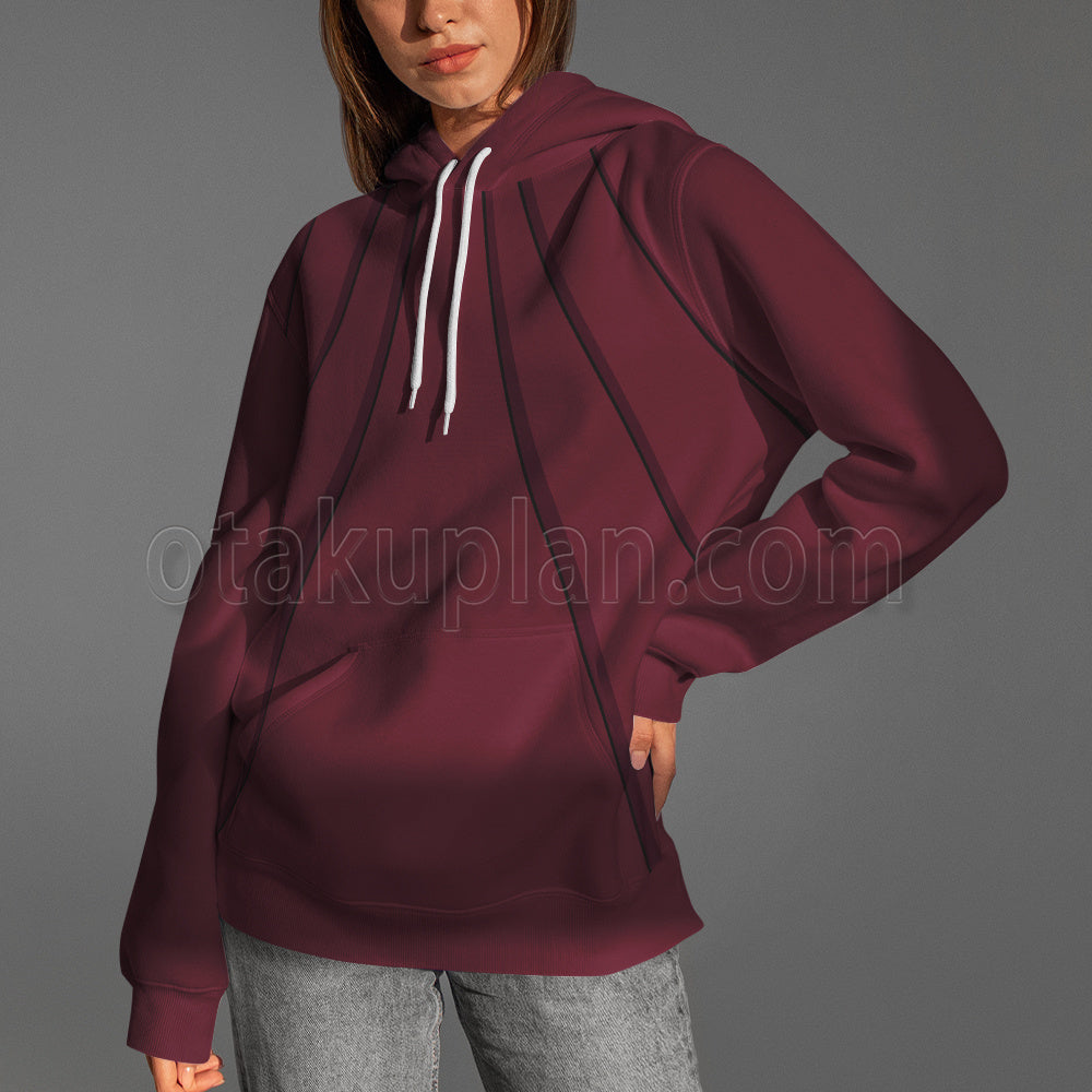 Hollow Knight Hornet Red Cloak Cosplay Hoodie