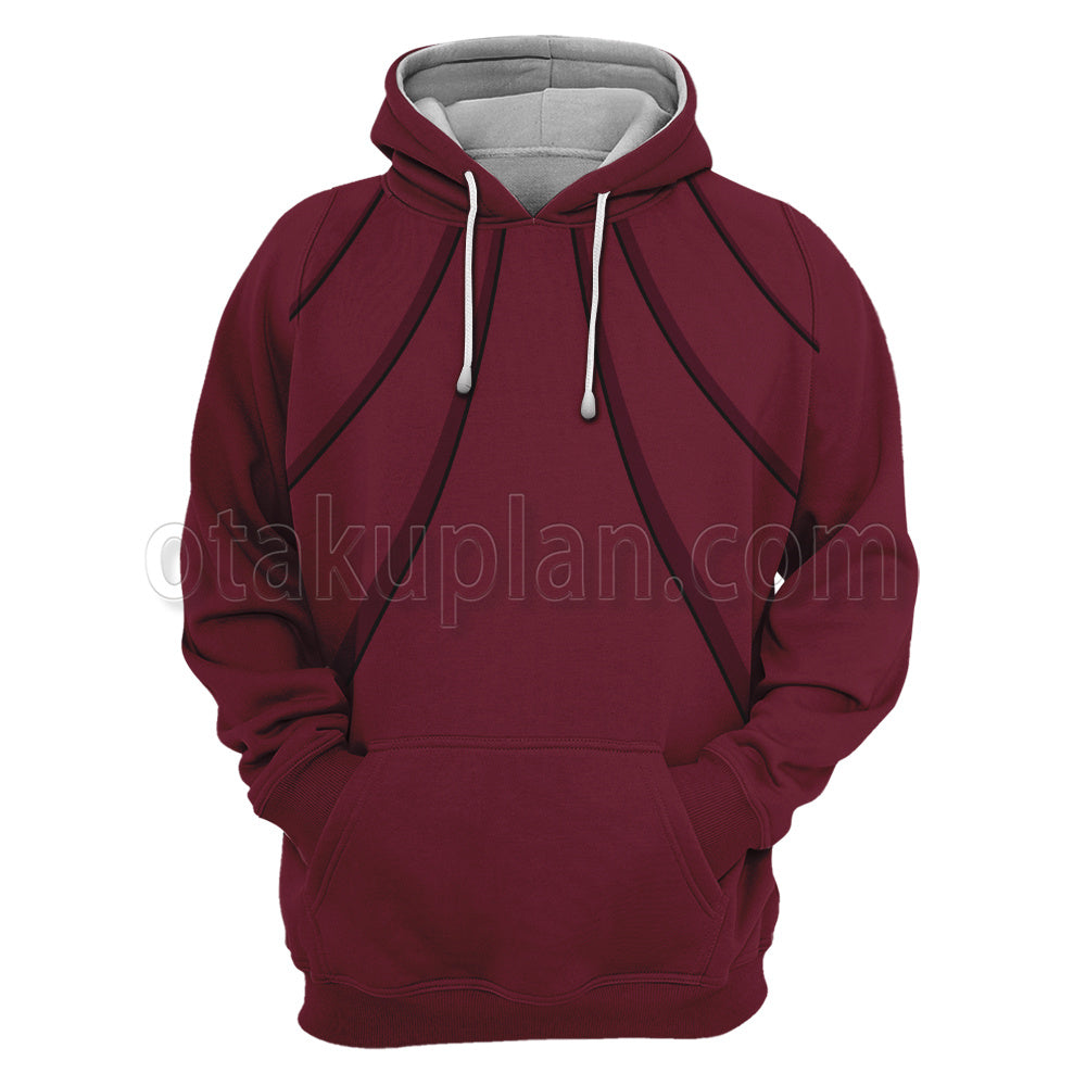Hollow Knight Hornet Red Cloak Cosplay Hoodie