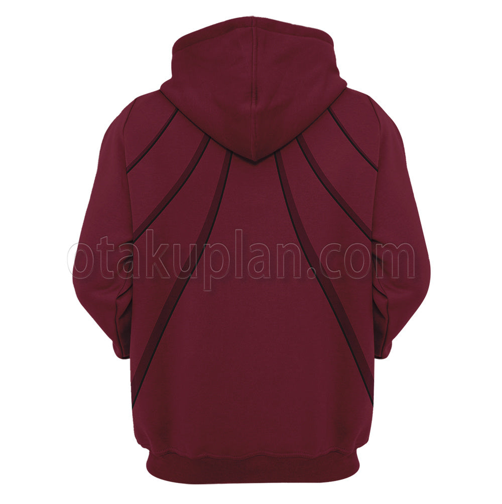 Hollow Knight Hornet Red Cloak Cosplay Hoodie