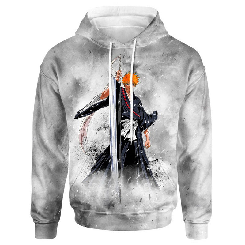 Ichigo Kurosaki Hoodie / T-Shirt V4