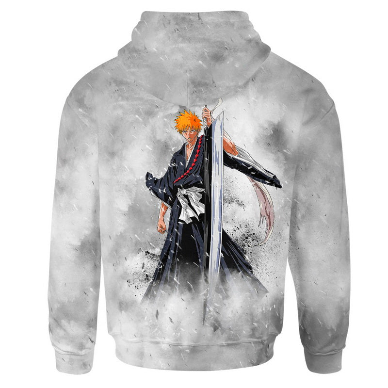 Ichigo Kurosaki Hoodie / T-Shirt V4