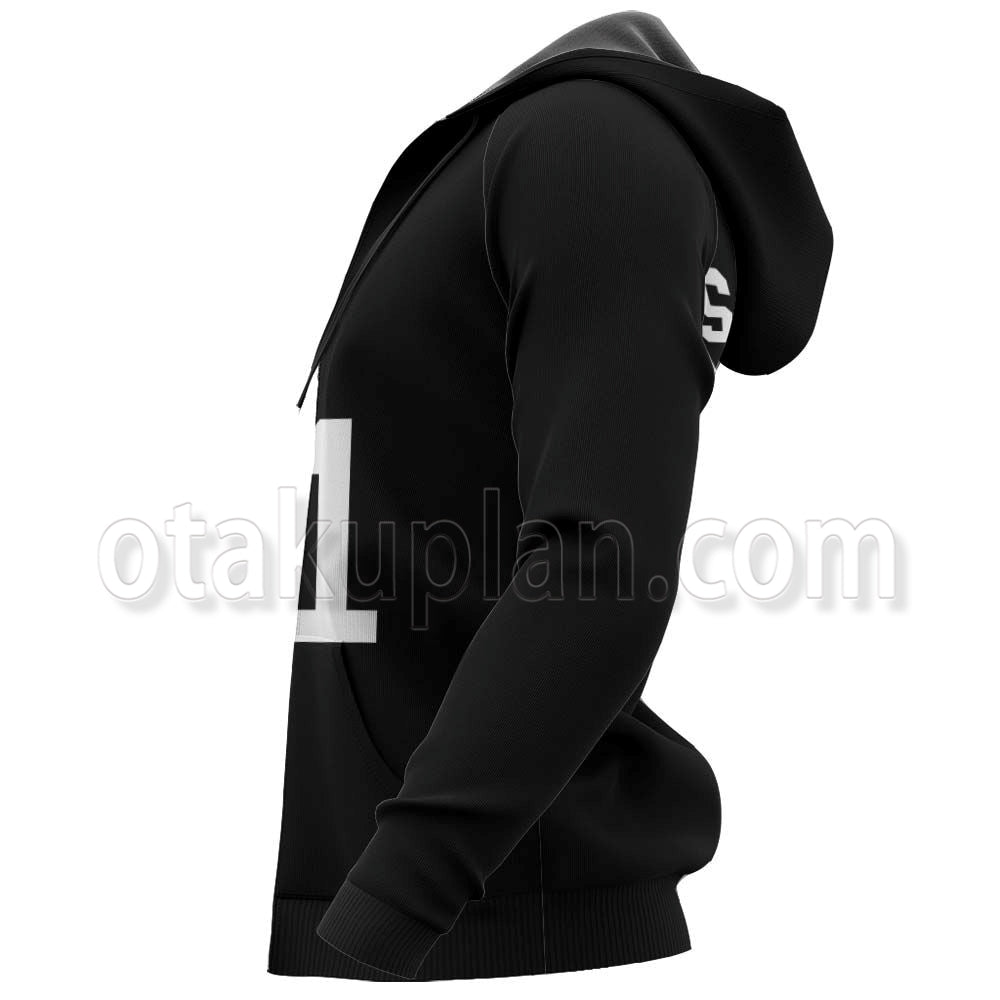 Inarizaki Osamu Miya Hoodie Uniform Number 11 Anime