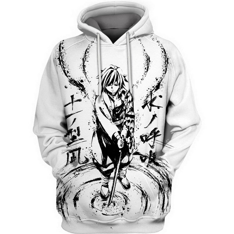 Ink Tomioka Giyu Hoodie / T-Shirt
