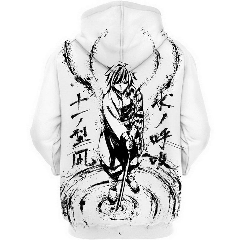 Ink Tomioka Giyu Hoodie / T-Shirt