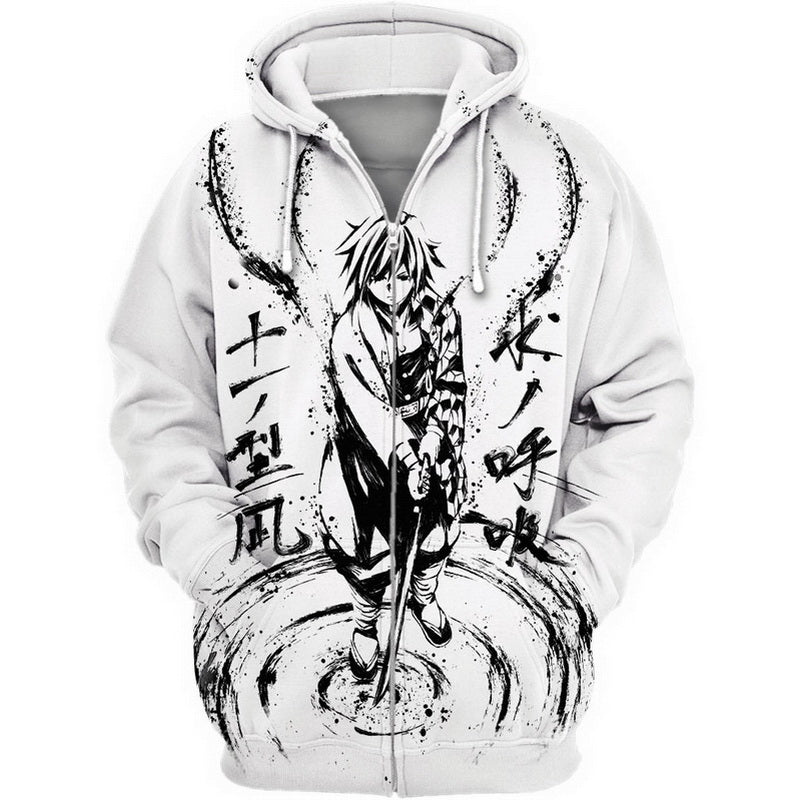 Ink Tomioka Giyu Hoodie / T-Shirt