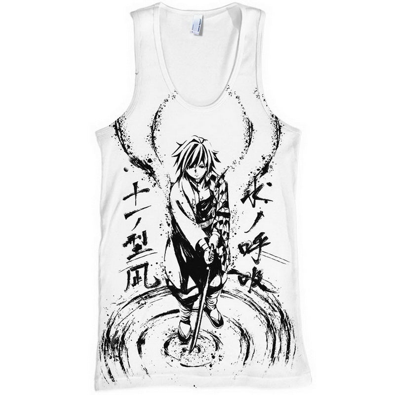 Ink Tomioka Giyu Hoodie / T-Shirt