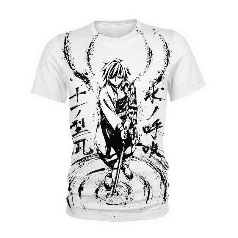 Ink Tomioka Giyu Hoodie / T-Shirt