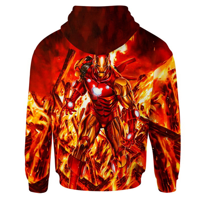 Iron Man Kunst Hoodie / T-Shirt