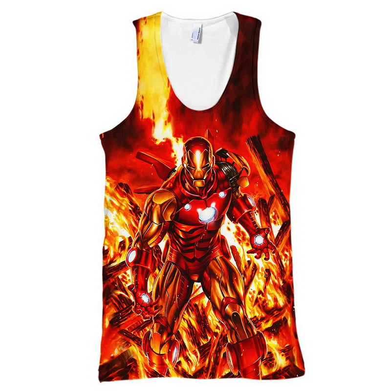 Iron Man Kunst Hoodie / T-Shirt