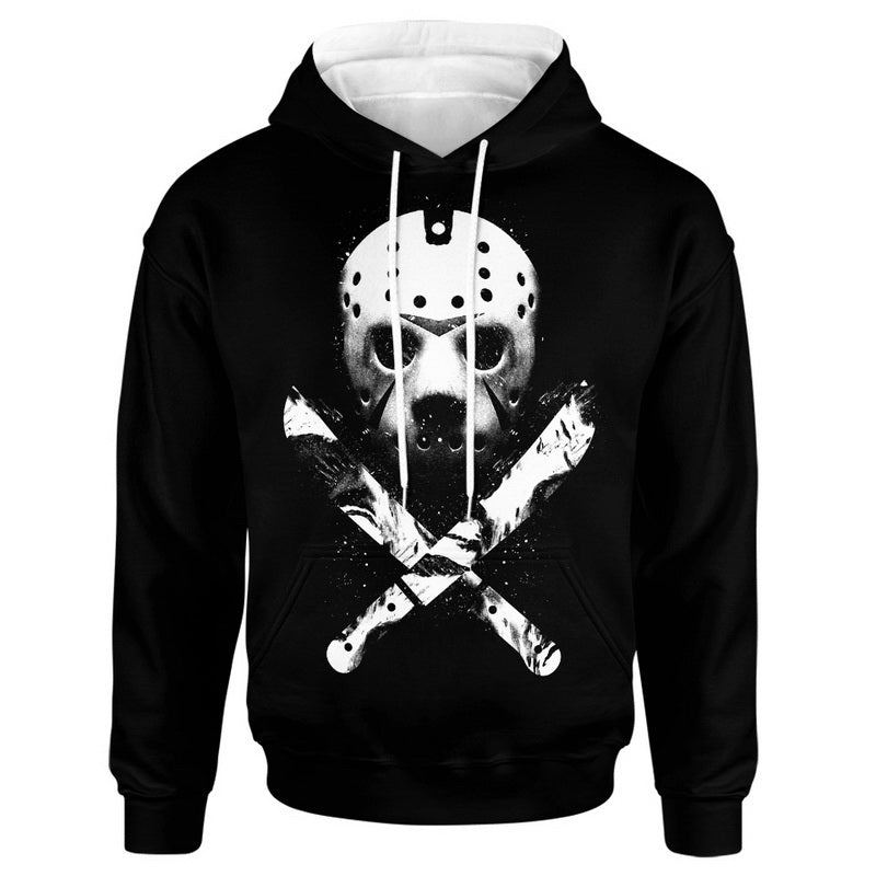 Jason Voorhees Mask Hoodie / T-Shirt