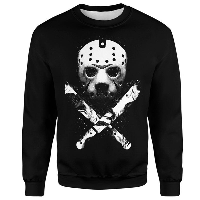 Jason Voorhees Mask Hoodie / T-Shirt