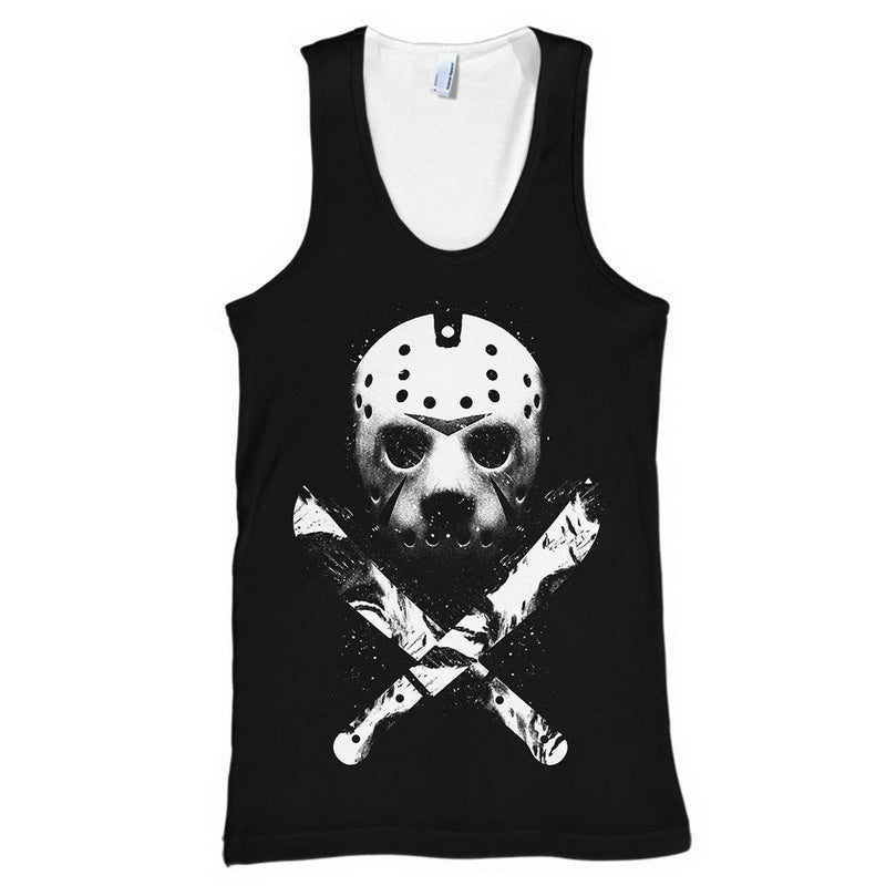 Jason Voorhees Mask Hoodie / T-Shirt
