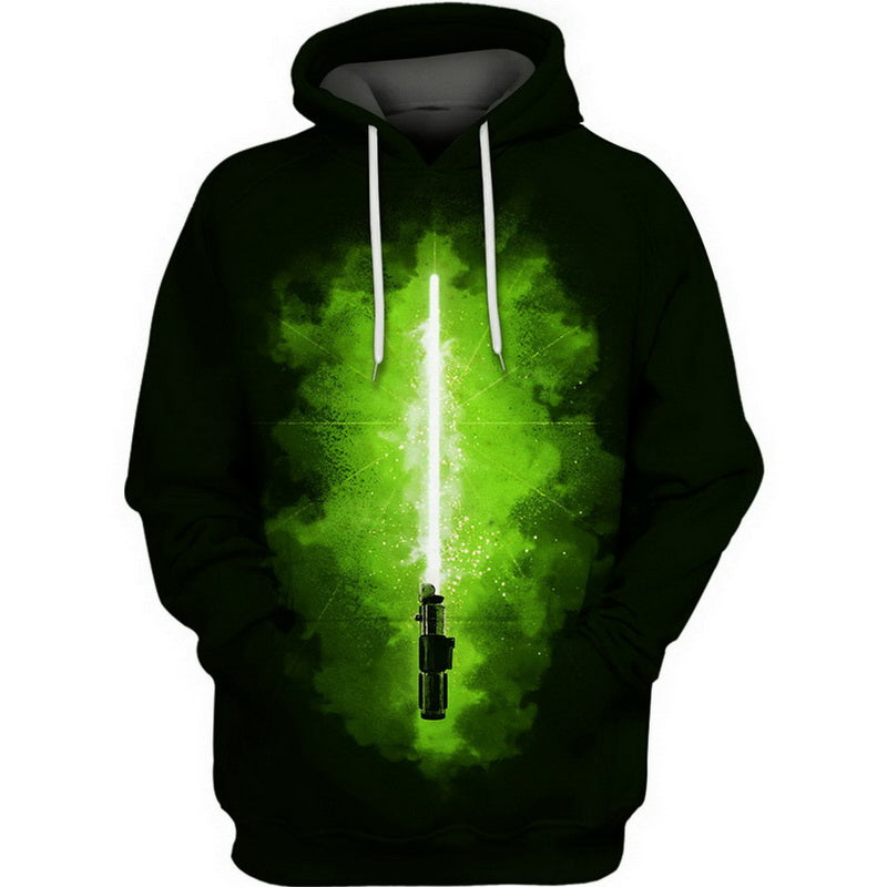 Jedi Lightsaber Hoodie / T-Shirt