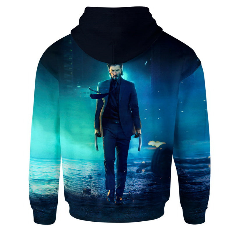 John Wick Wolverine Hoodie / T-Shirt