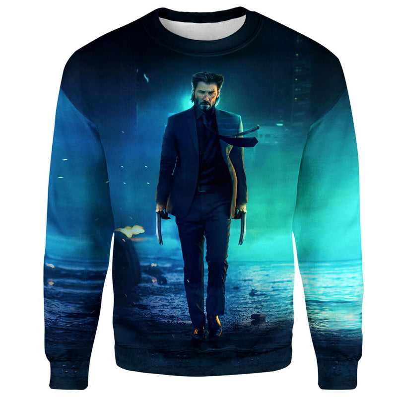 John Wick Wolverine Hoodie / T-Shirt