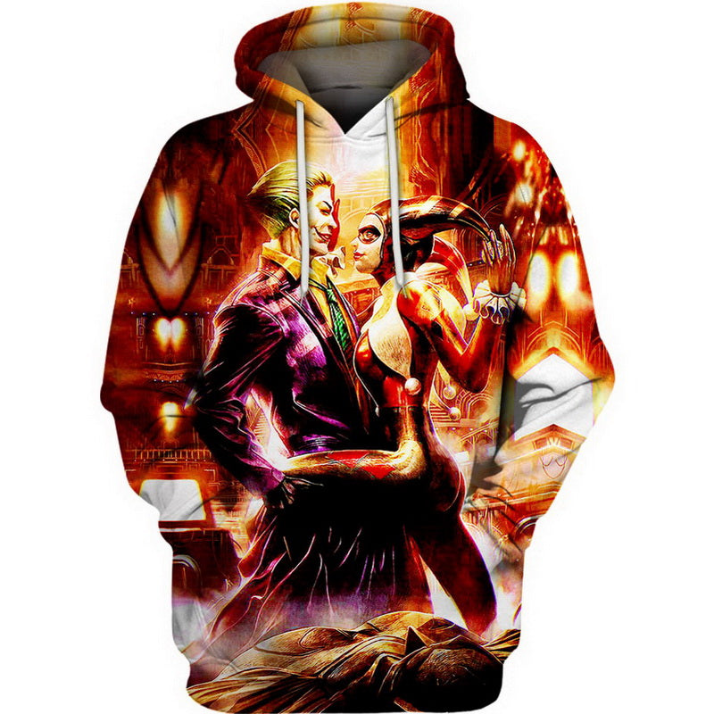 Joker and Harley Love Crazy Hoodie / T-Shirt
