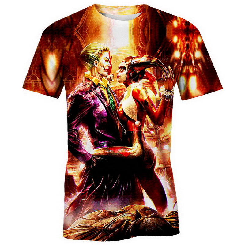 Joker and Harley Love Crazy Hoodie / T-Shirt