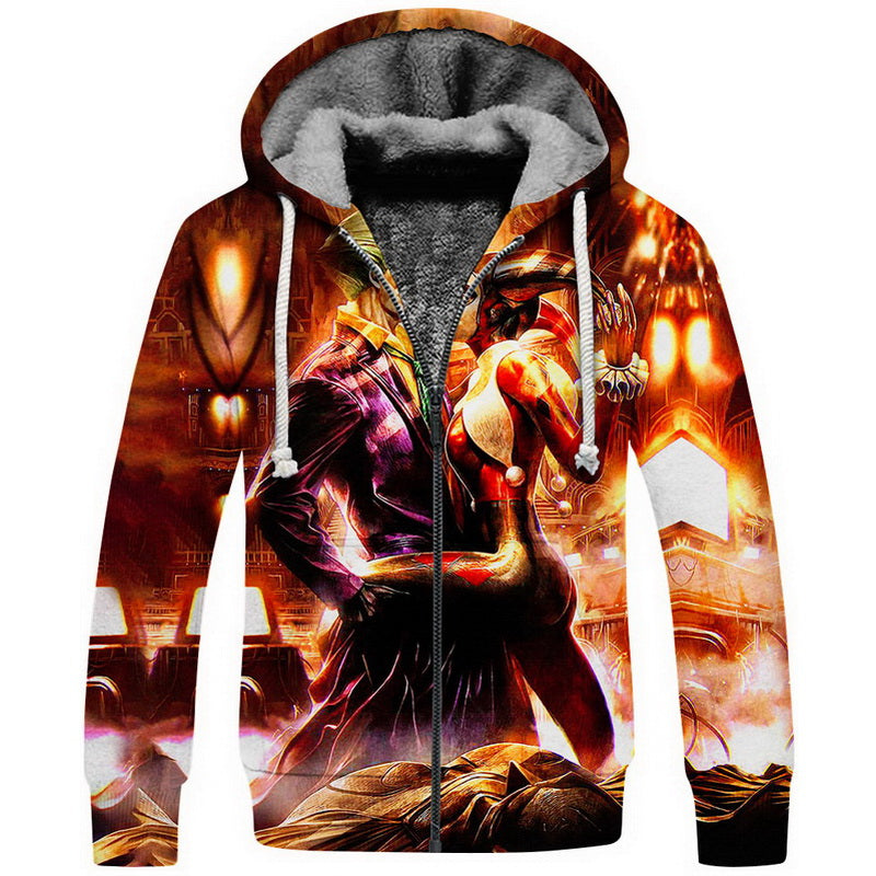 Joker and Harley Love Crazy Hoodie / T-Shirt