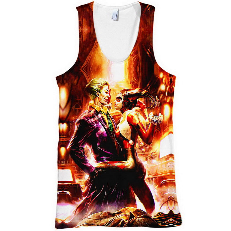 Joker and Harley Love Crazy Hoodie / T-Shirt