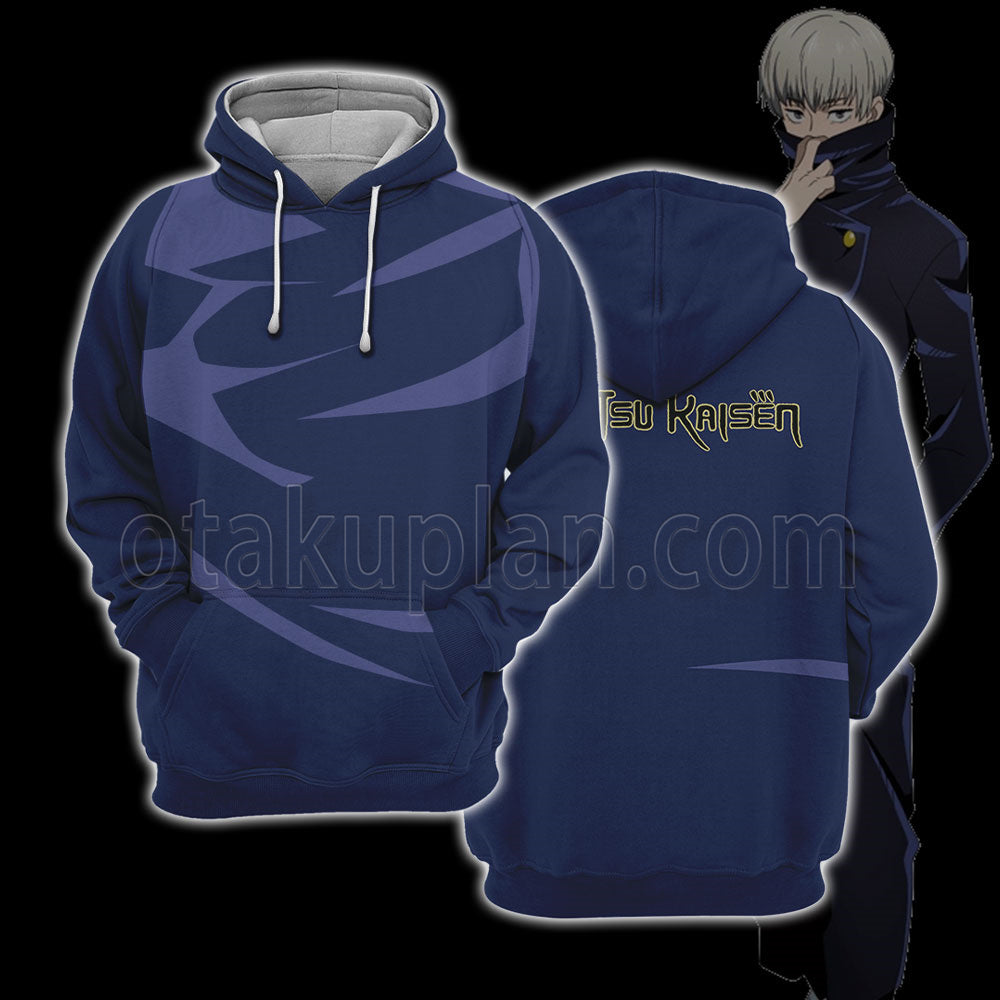 Anime Sorcery Fight Toge Inumaki Blue Cosplay Hoodie