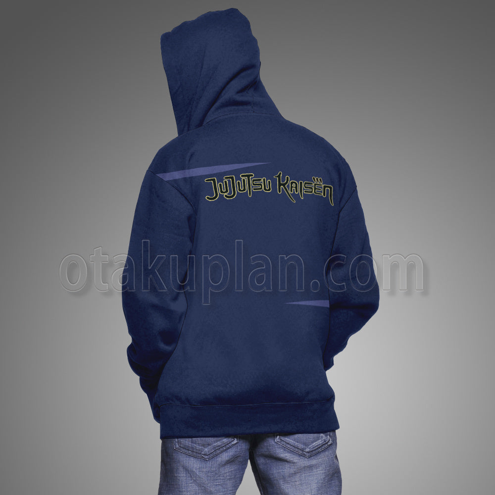 Anime Sorcery Fight Toge Inumaki Blue Cosplay Hoodie