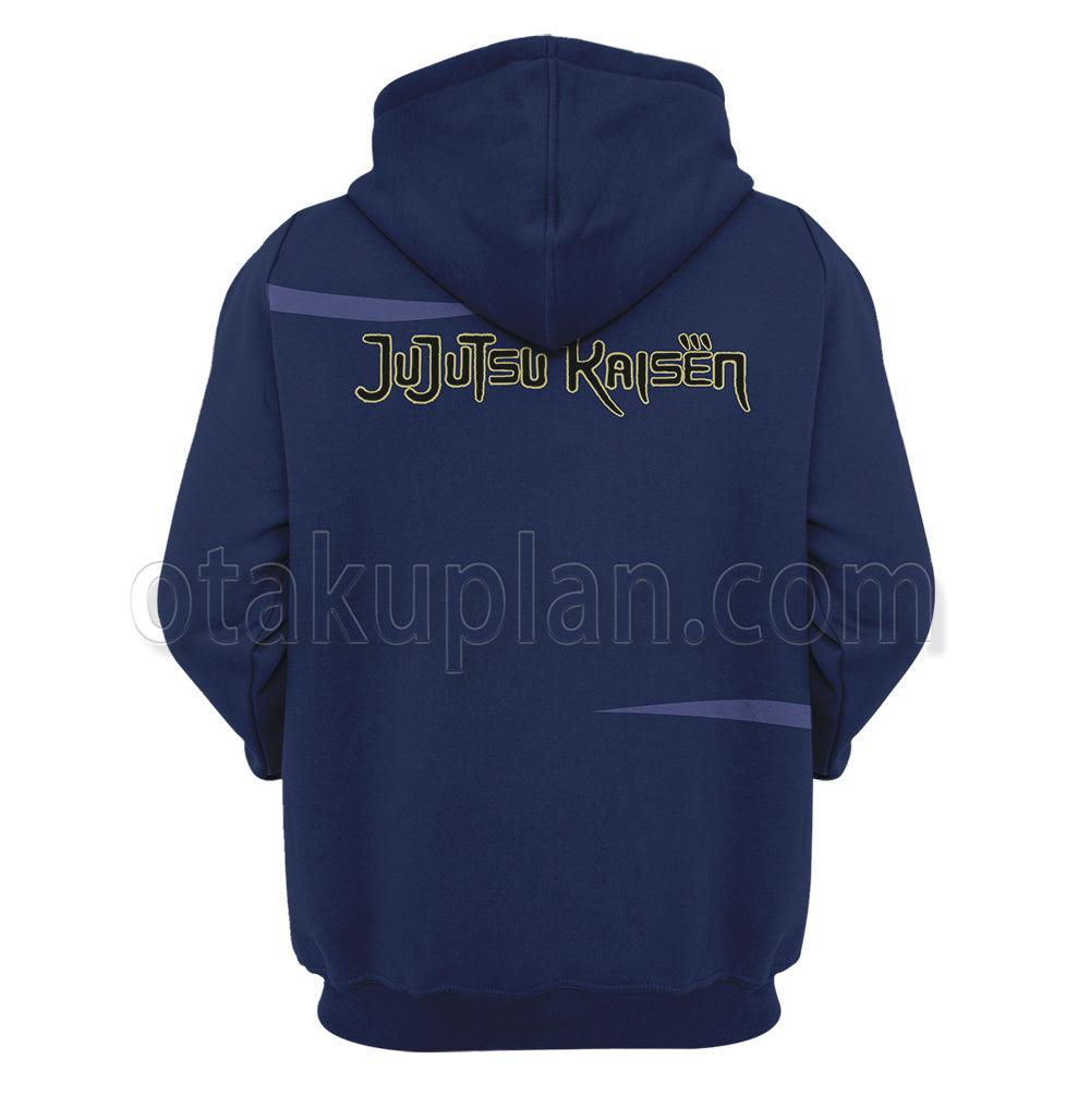 Anime Sorcery Fight Toge Inumaki Blue Cosplay Hoodie