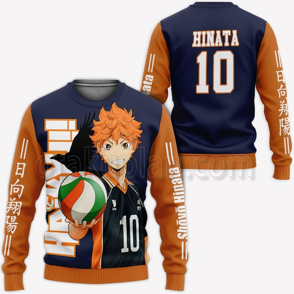 Karasuno Shoyo Hinata Hoodie Anime