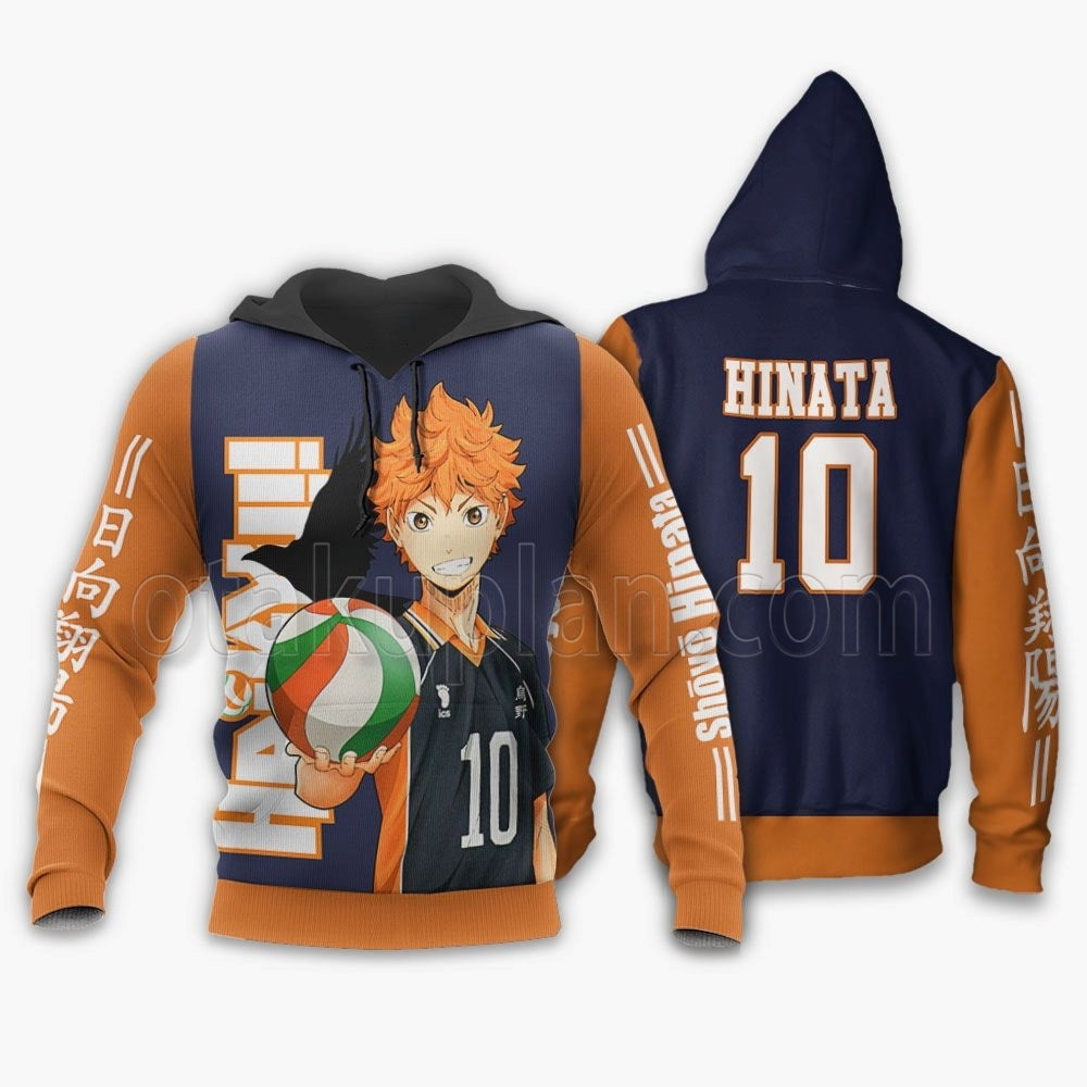 Karasuno Shoyo Hinata Hoodie Anime