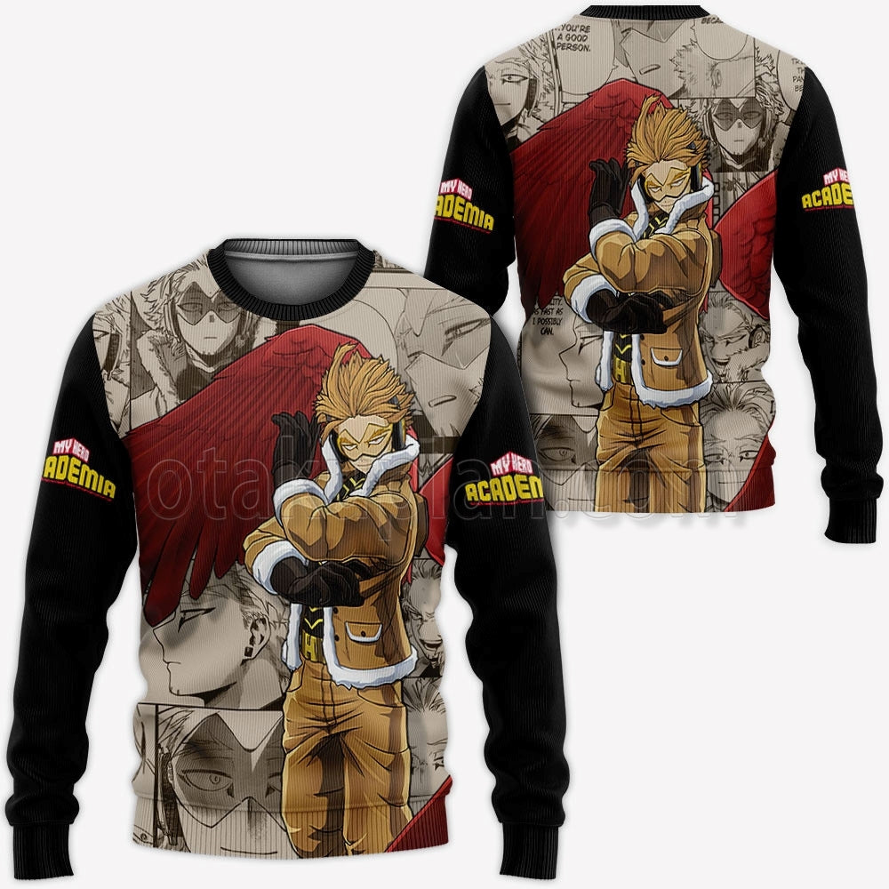 Keigo Takami Hoodie Custom Manga Style
