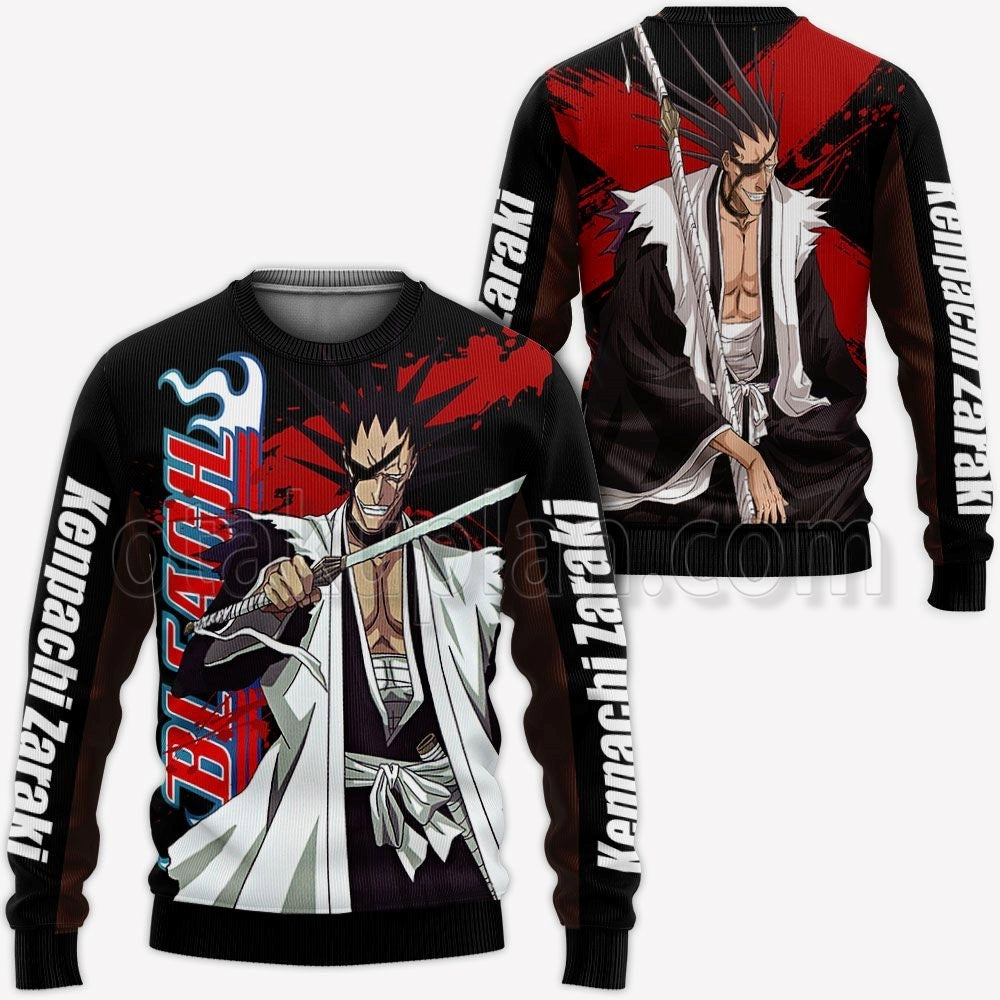 Kenpachi Zaraki Hoodie BL Custom