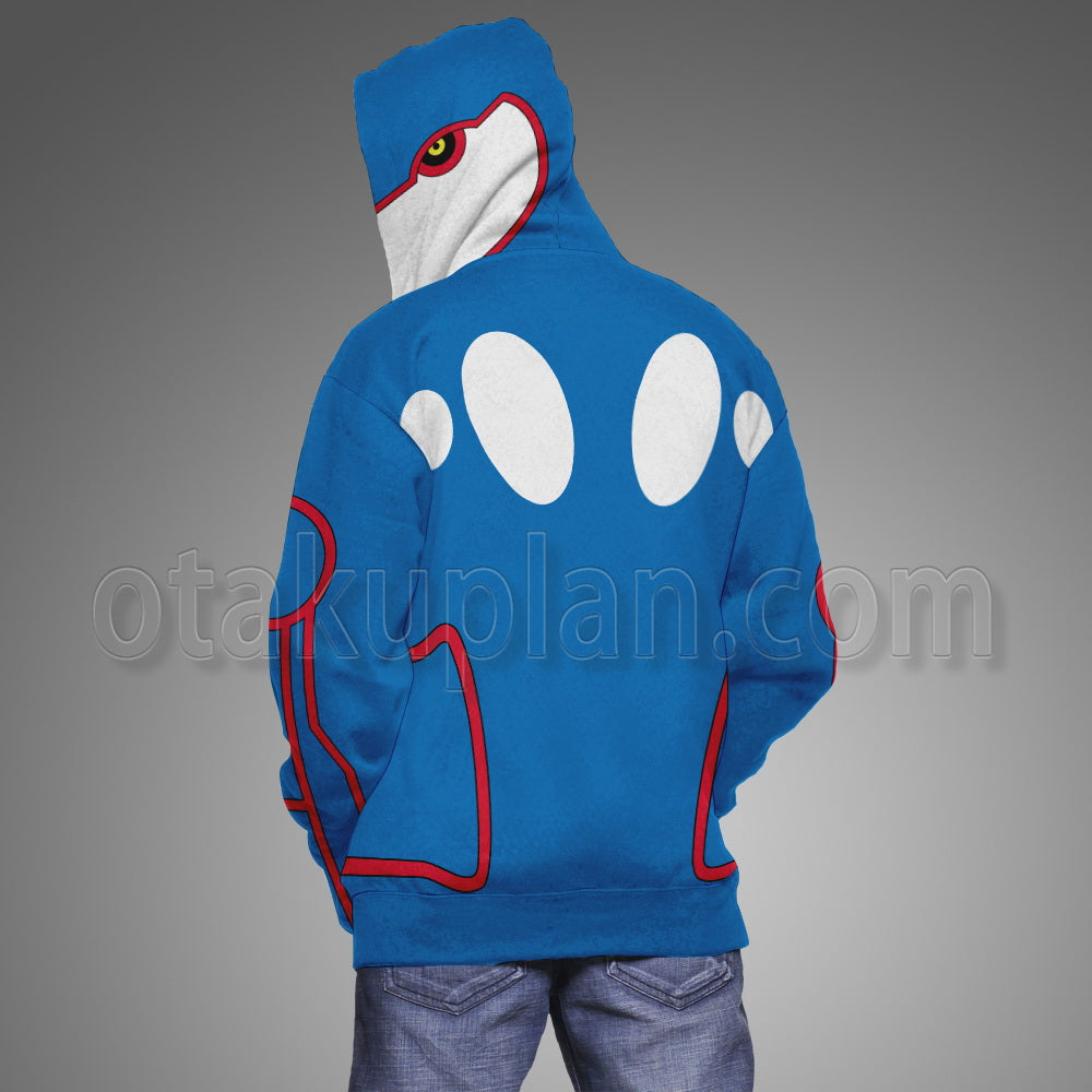 kyogre Appearance Pattern Cosplay Hoodie