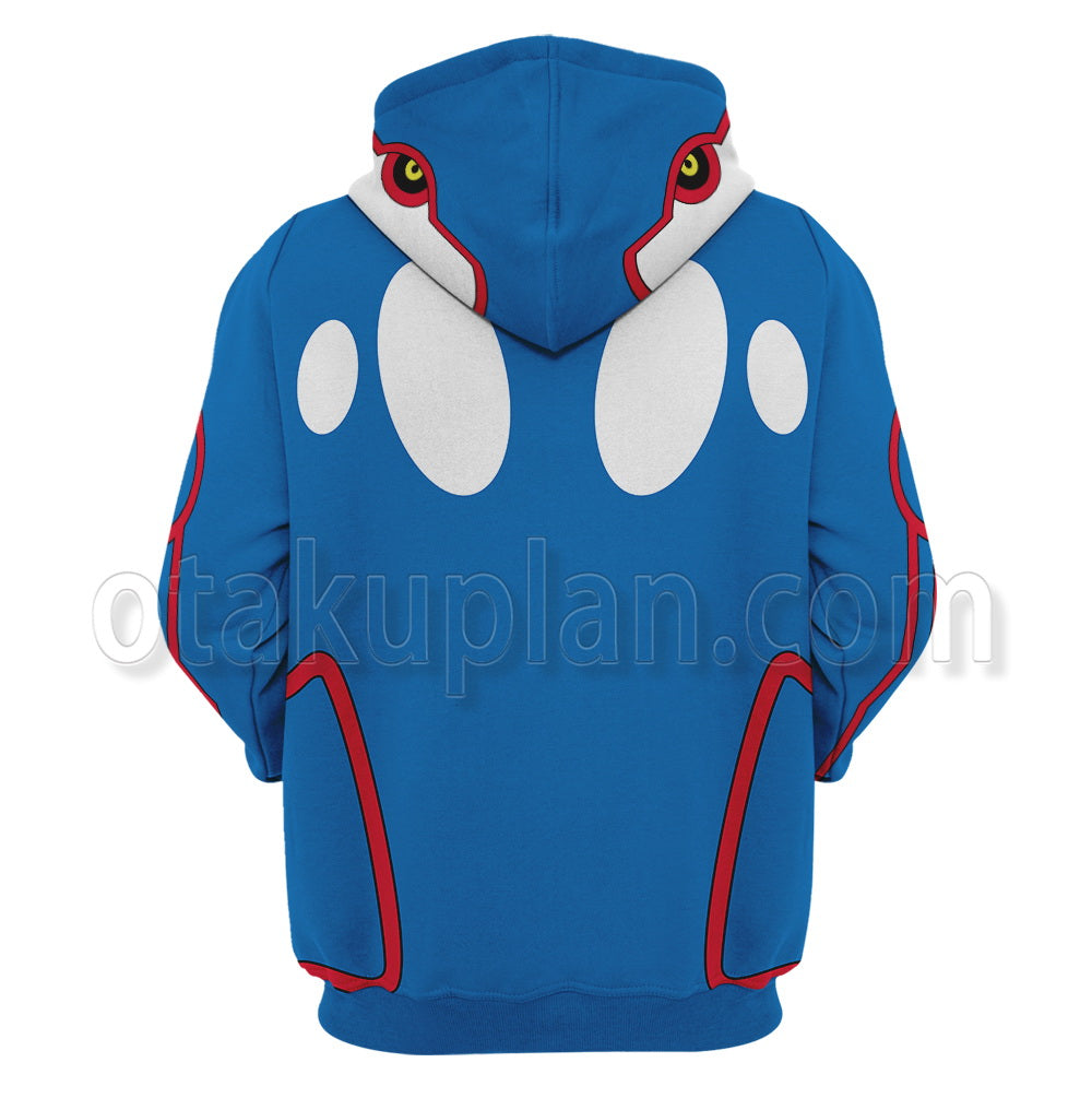 kyogre Appearance Pattern Cosplay Hoodie